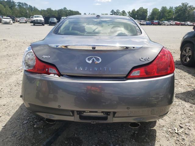 JN1CV6EL8EM130308 - 2014 INFINITI Q60 JOURNEY GRAY photo 6