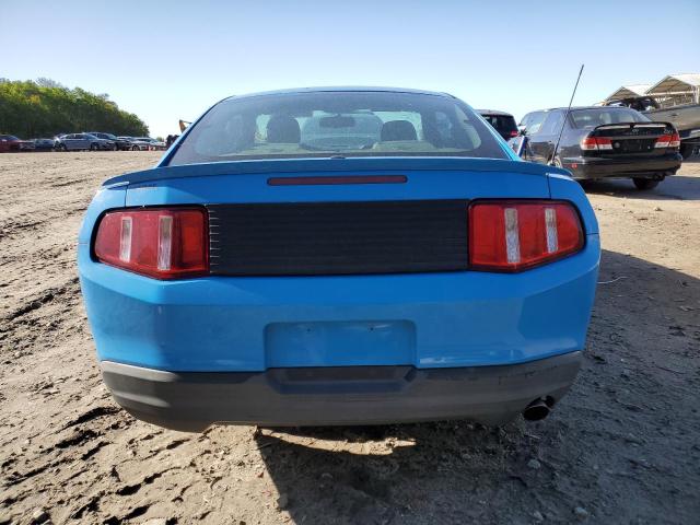 1ZVBP8AN7A5143087 - 2010 FORD MUSTANG BLUE photo 6