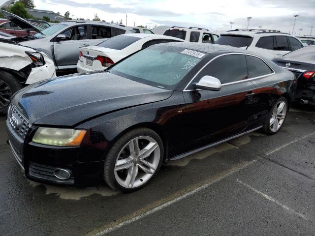 WAURV78T09A054693 - 2009 AUDI S5 QUATTRO BLACK photo 1