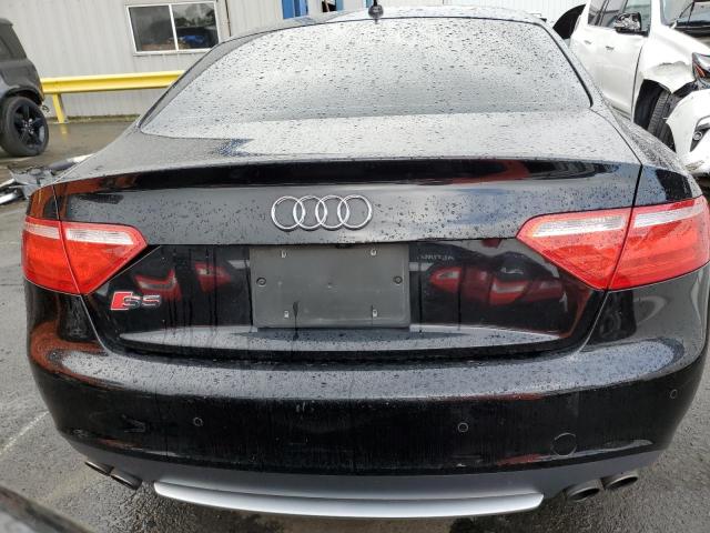 WAURV78T09A054693 - 2009 AUDI S5 QUATTRO BLACK photo 6