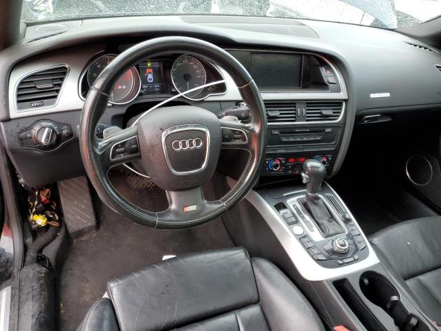 WAURV78T09A054693 - 2009 AUDI S5 QUATTRO BLACK photo 8