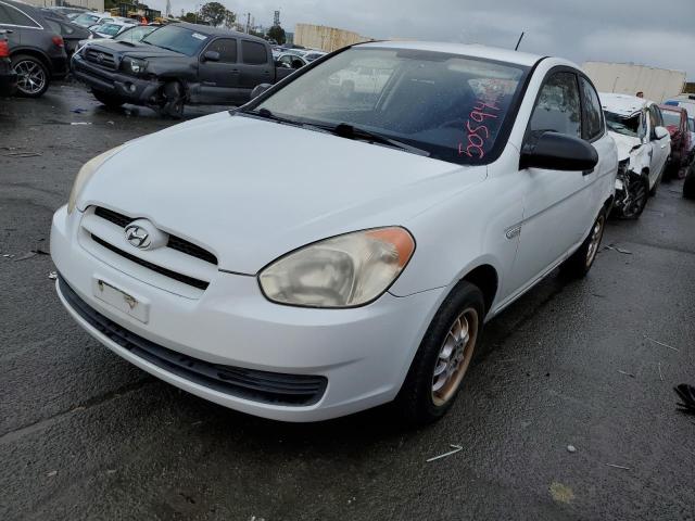 KMHCM36C99U116318 - 2009 HYUNDAI ACCENT GS WHITE photo 1