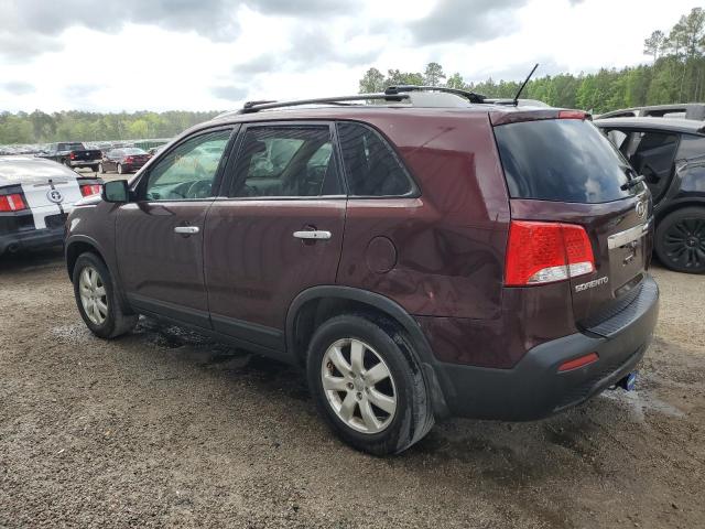 5XYKT3A6XCG297815 - 2012 KIA SORENTO BASE BURGUNDY photo 2