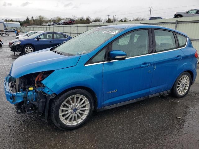 1FADP5BUXEL514914 - 2014 FORD C-MAX SEL BLUE photo 1