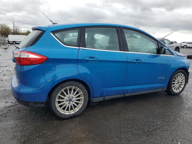 1FADP5BUXEL514914 - 2014 FORD C-MAX SEL BLUE photo 3