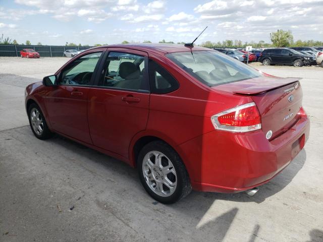 1FAHP36N59W244388 - 2009 FORD FOCUS SES RED photo 2