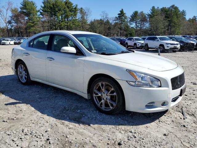 1N4AA5AP2DC845730 - 2013 NISSAN MAXIMA S WHITE photo 4