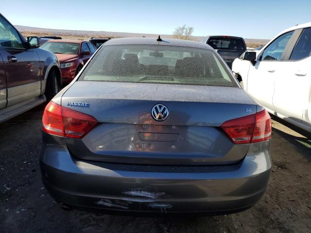1VWBP7A31DC030048 - 2013 VOLKSWAGEN PASSAT SE GRAY photo 6
