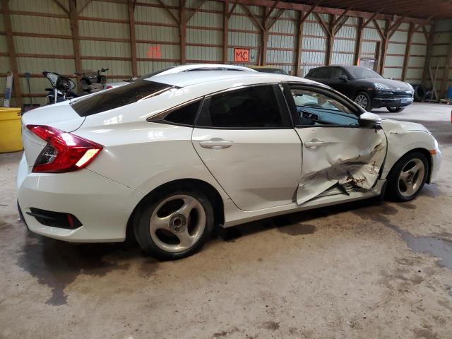 2HGFC2E50KH012568 - 2019 HONDA CIVIC LX WHITE photo 3