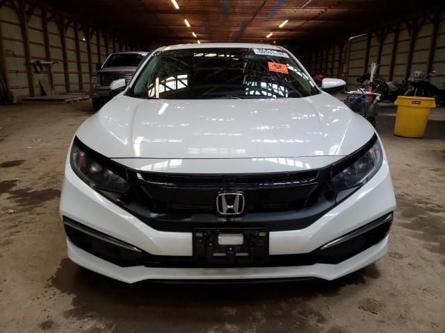 2HGFC2E50KH012568 - 2019 HONDA CIVIC LX WHITE photo 5