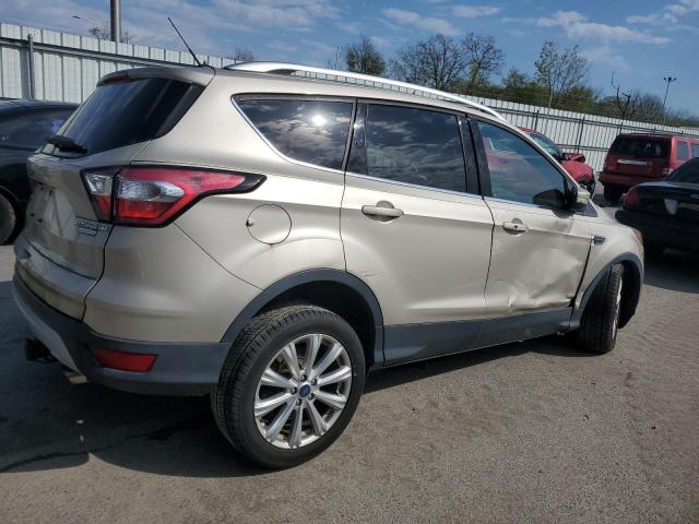 1FMCU0J94HUD94617 - 2017 FORD ESCAPE TITANIUM BEIGE photo 3