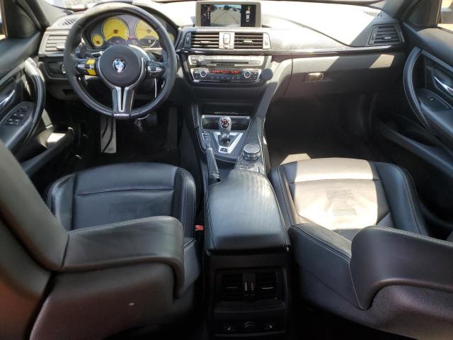 WBS3C9C54FP804665 - 2015 BMW M3 GRAY photo 8