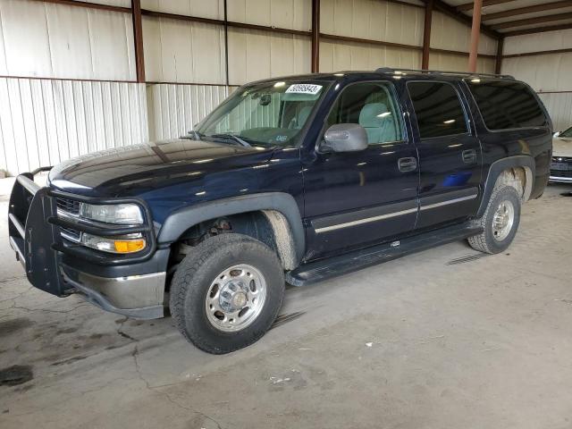 3GNGK26U74G243733 - 2004 CHEVROLET SUBURBAN K2500 BLUE photo 1