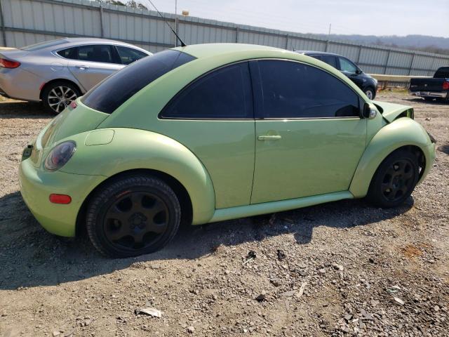 3VWBK31C74M412879 - 2004 VOLKSWAGEN NEW BEETLE GL 绿色 照片 3