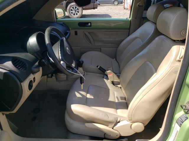 3VWBK31C74M412879 - 2004 VOLKSWAGEN NEW BEETLE GL 绿色 照片 7