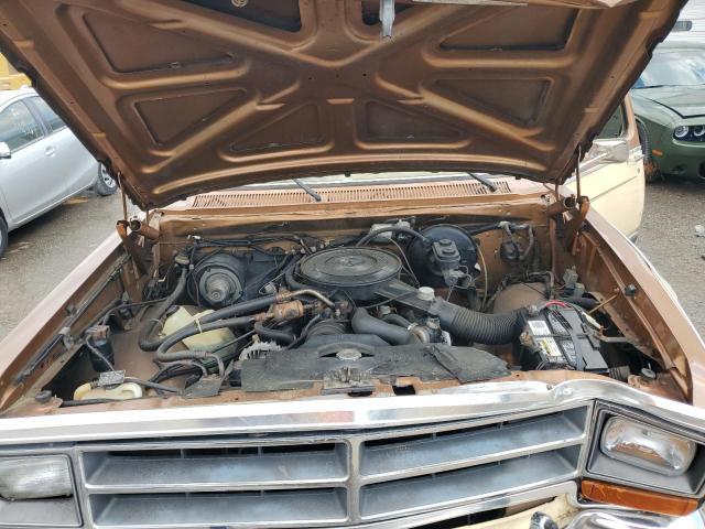 1B7FD04TXGS008320 - 1986 DODGE D-SERIES D100 TWO TONE photo 11