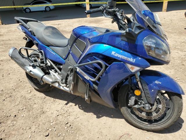 JKBZGNE16HA007385 - 2017 KAWASAKI ZG1400 E BLUE photo 1