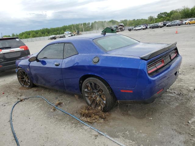 2C3CDZFJ2MH520650 - 2021 DODGE CHALLENGER R/T SCAT PACK BLUE photo 2