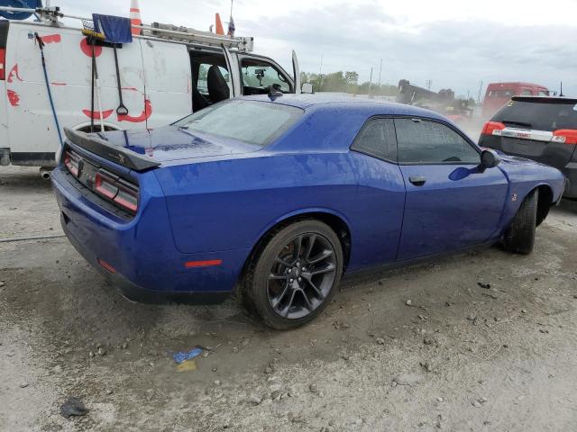 2C3CDZFJ2MH520650 - 2021 DODGE CHALLENGER R/T SCAT PACK BLUE photo 3