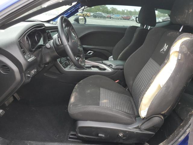 2C3CDZFJ2MH520650 - 2021 DODGE CHALLENGER R/T SCAT PACK BLUE photo 7