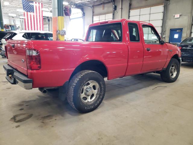 1FTZR15E45PA48610 - 2005 FORD RANGER SUPER CAB RED photo 3