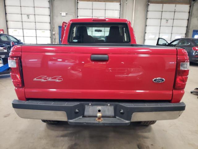 1FTZR15E45PA48610 - 2005 FORD RANGER SUPER CAB RED photo 6
