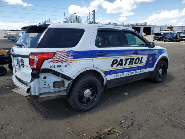 1FM5K8AR5HGD93178 - 2017 FORD EXPLORER POLICE INTERCEPTOR WHITE photo 3