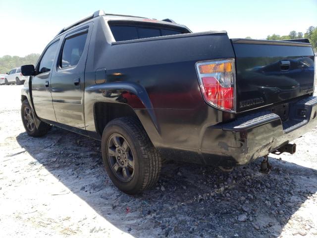 2HJYK16596H573906 - 2006 HONDA RIDGELINE RTL BLACK photo 2