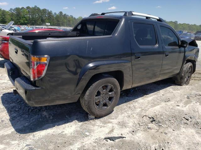 2HJYK16596H573906 - 2006 HONDA RIDGELINE RTL BLACK photo 3