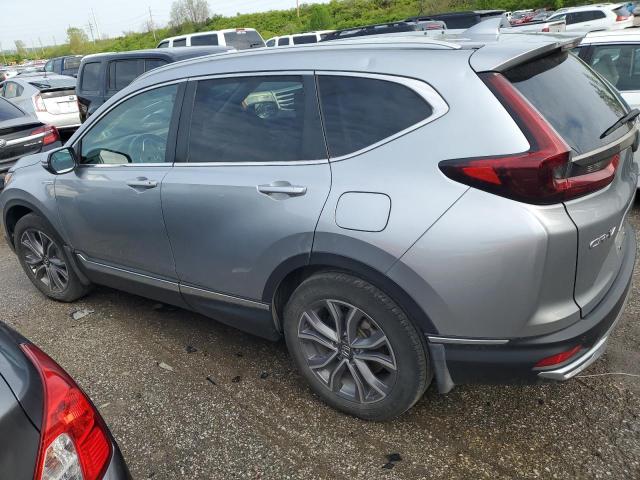 5J6RT6H91NL007382 - 2022 HONDA CR-V TOURING SILVER photo 2