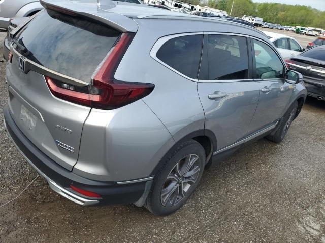 5J6RT6H91NL007382 - 2022 HONDA CR-V TOURING SILVER photo 3