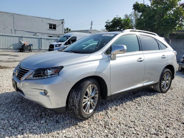 2T2ZK1BA0EC140104 - 2014 LEXUS RX 350 SILVER photo 1