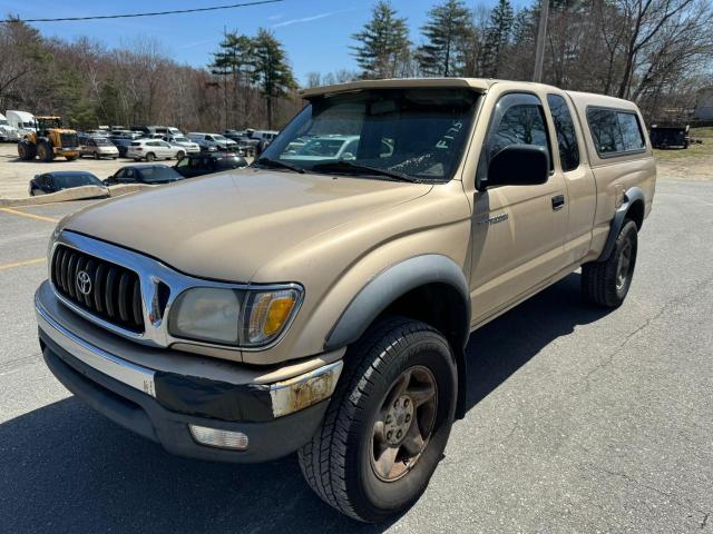 5TEWM72N11Z751819 - 2001 TOYOTA TACOMA XTRACAB TAN photo 1