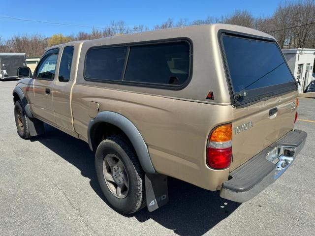 5TEWM72N11Z751819 - 2001 TOYOTA TACOMA XTRACAB TAN photo 2