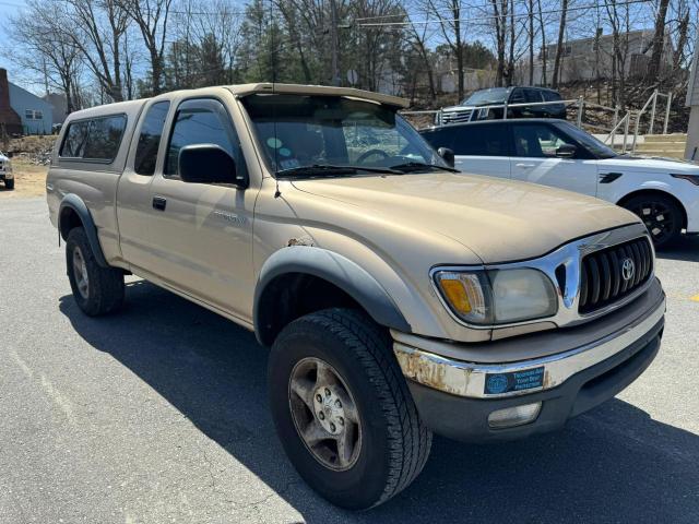 5TEWM72N11Z751819 - 2001 TOYOTA TACOMA XTRACAB TAN photo 4