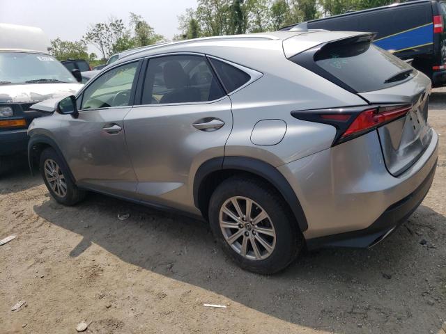 JTJBARBZ8K2188342 - 2019 LEXUS NX 300 BASE ვერცხლისფერი ფოტო 2