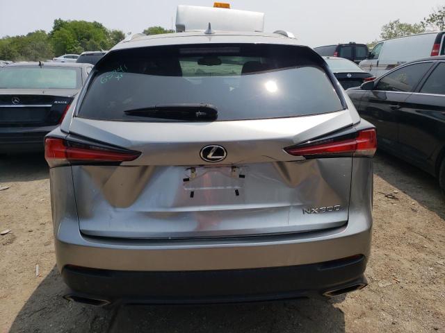 JTJBARBZ8K2188342 - 2019 LEXUS NX 300 BASE ვერცხლისფერი ფოტო 6