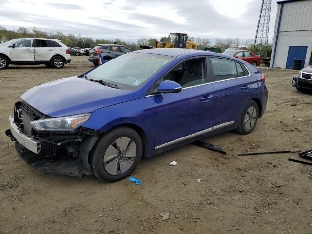 KMHC75LC3MU255179 - 2021 HYUNDAI IONIQ SE BLUE photo 1