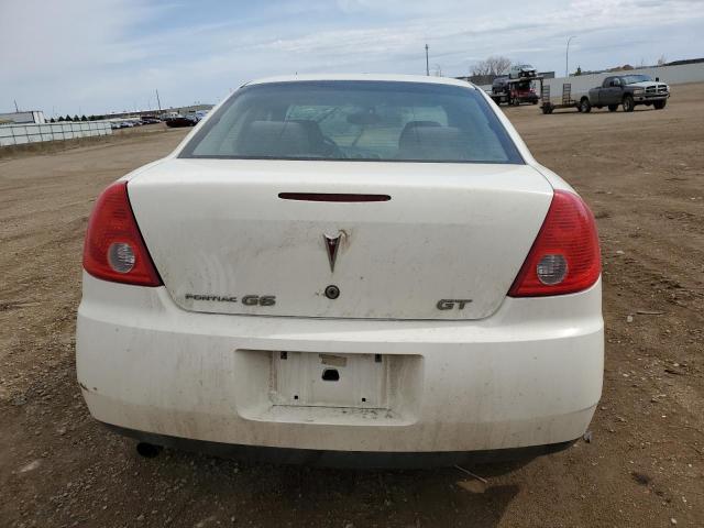 1G2ZH57N484288385 - 2008 PONTIAC G6 GT WHITE photo 6