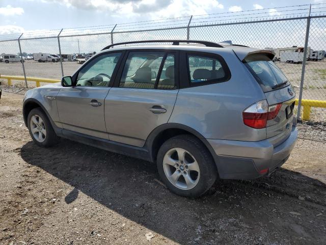 WBXPC934X7WF19854 - 2007 BMW X3 3.0SI GRAY photo 2
