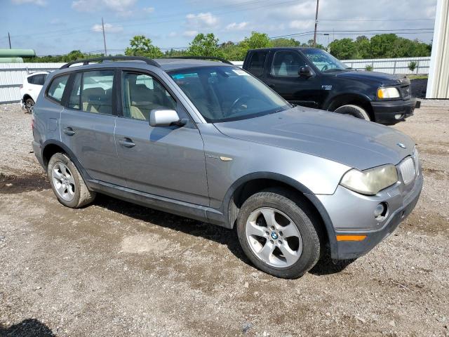 WBXPC934X7WF19854 - 2007 BMW X3 3.0SI GRAY photo 4