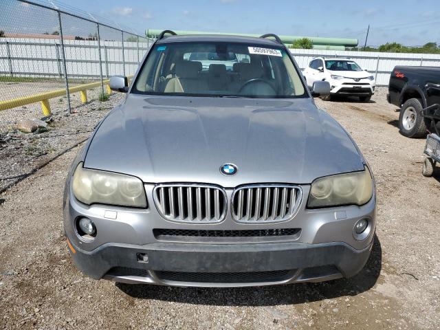 WBXPC934X7WF19854 - 2007 BMW X3 3.0SI GRAY photo 5