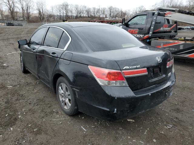 1HGCP2F64CA008991 - 2012 HONDA ACCORD SE BLACK photo 2