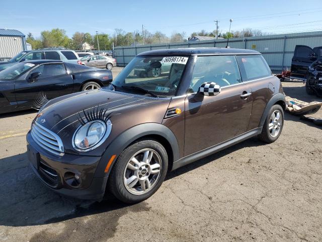 WMWSU3C56DT547846 - 2013 MINI COOPER BROWN photo 1