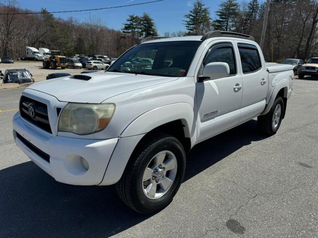 5TELU42N76Z232363 - 2006 TOYOTA TACOMA DOUBLE CAB WHITE photo 1