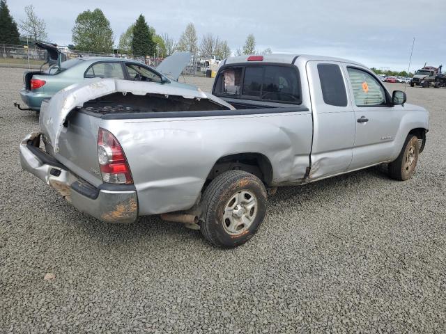 5TETX4CN8AZ686071 - 2010 TOYOTA TACOMA ACCESS CAB ვერცხლისფერი ფოტო 3
