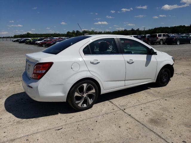 1G1JF5SB9L4116799 - 2020 CHEVROLET SONIC PREMIER WHITE photo 3