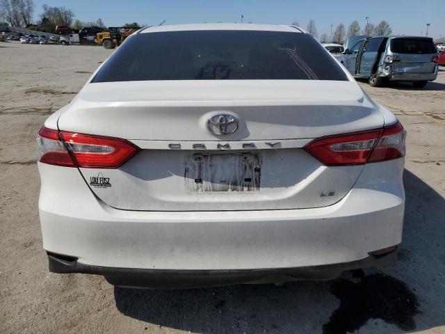 4T1B11HK7JU097771 - 2018 TOYOTA CAMRY L WHITE photo 6