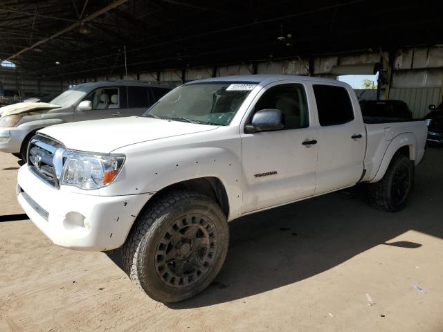 5TEKU72N26Z262223 - 2006 TOYOTA TACOMA DOUBLE CAB PRERUNNER LONG BED WHITE photo 1