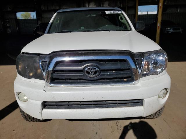 5TEKU72N26Z262223 - 2006 TOYOTA TACOMA DOUBLE CAB PRERUNNER LONG BED WHITE photo 5